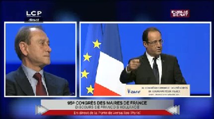 Évènements : Discours de François Hollande, Président de la République
