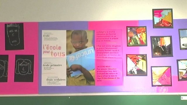 Le tableau blanc interactif et les droits des enfants - Manon - Unicef