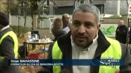 Grand Angle Yvelines 1ère - Mobilisation personnel CFA ML lundi 19 Novembre 2012