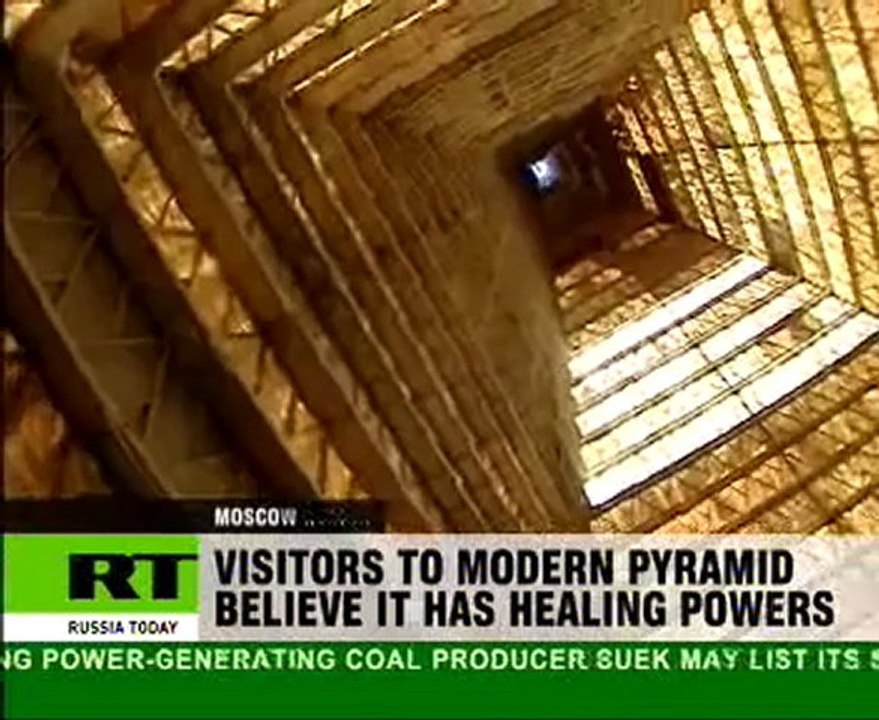 Moscow pyramid gives out good vibrations