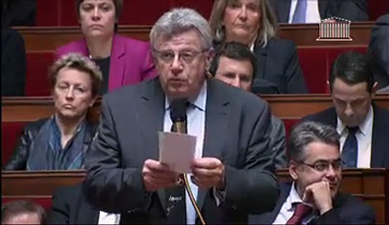 Suppression de la taxe professionnelle, ma question à Jérôme Cahuzac aux #QAG