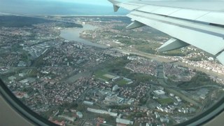 vol Air France de Paris Orly à Biarritz Bayonne avec atterrissage au second essai, trop de vent