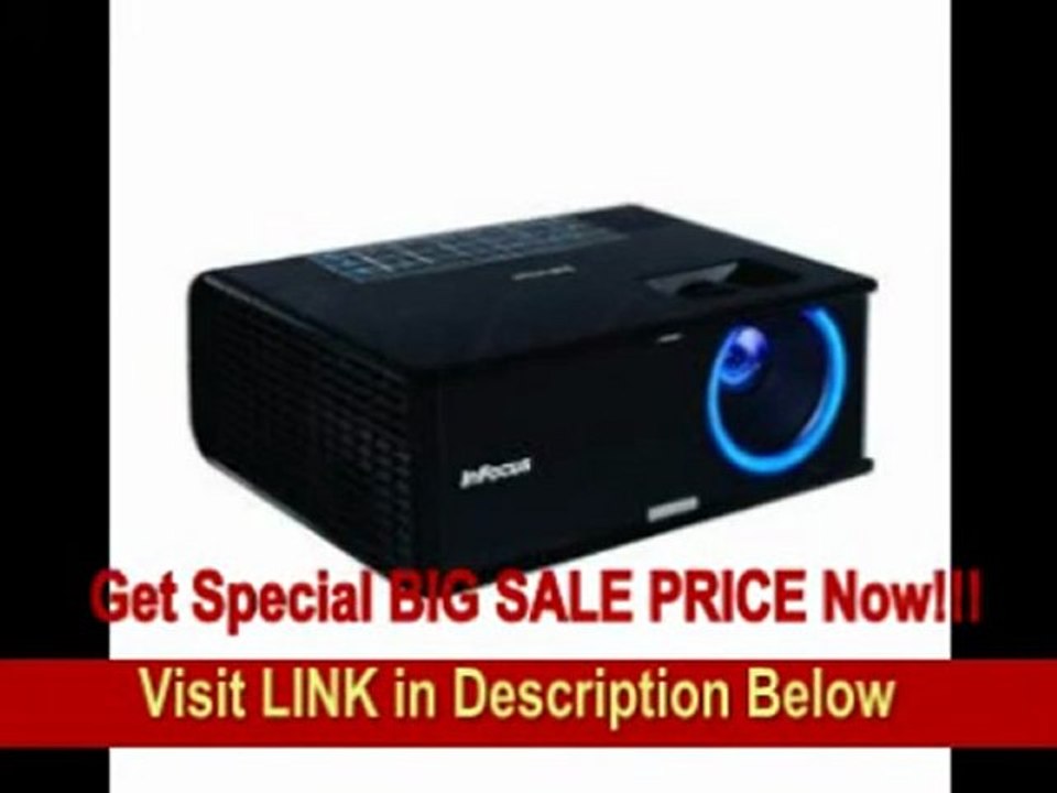 [BEST PRICE] InFocus IN2114 Meeting Room DLP Projector, Network capable, 3D ready, XGA, 3000 Lumens