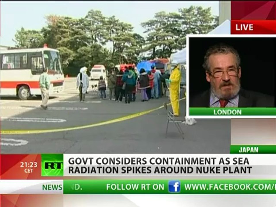 Fukushima - Nuclear Titanic? Seawater radiation hits new high in Japan