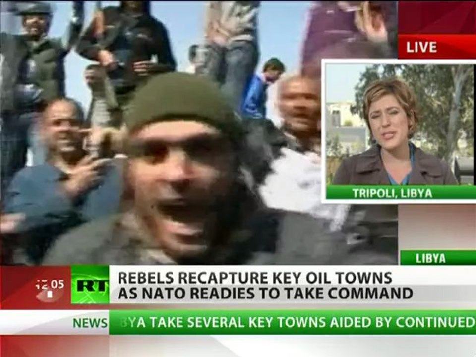 Libyan Fightback: Rebels retake Ras Lanouf, push toward Tripoli