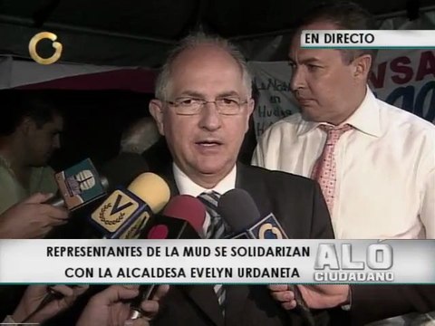 MUD respalda a alcaldesa Urdaneta y rechaza discriminación que sufre población de Freites