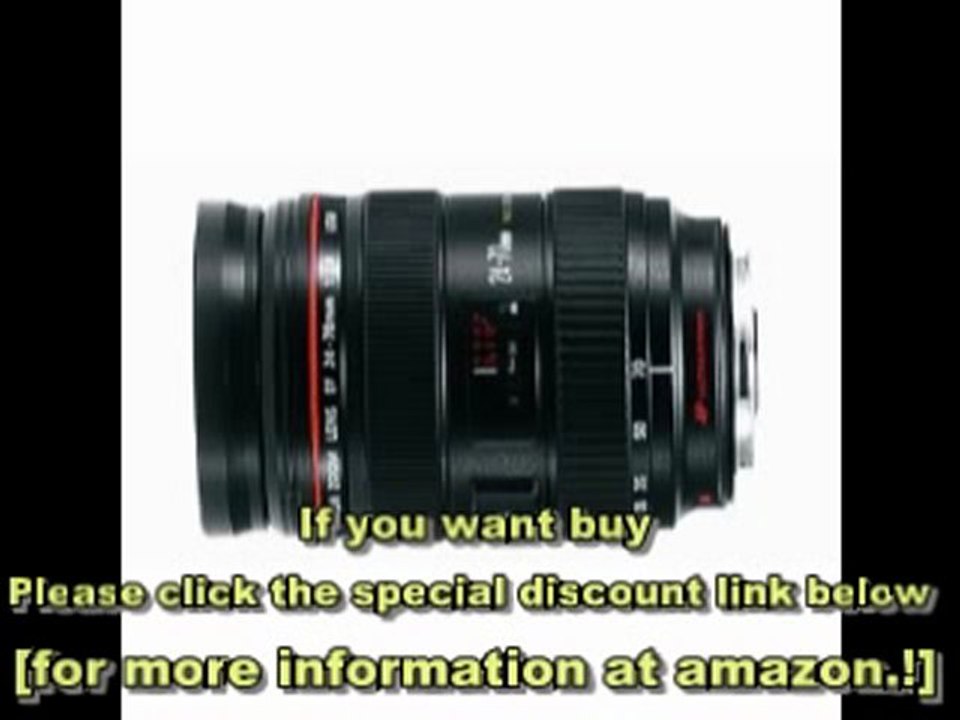 Black Friday 2012 Deals - Canon EF 24-70mm f 2.8L USM Standard Zoom Lens for Canon SLR Cameras