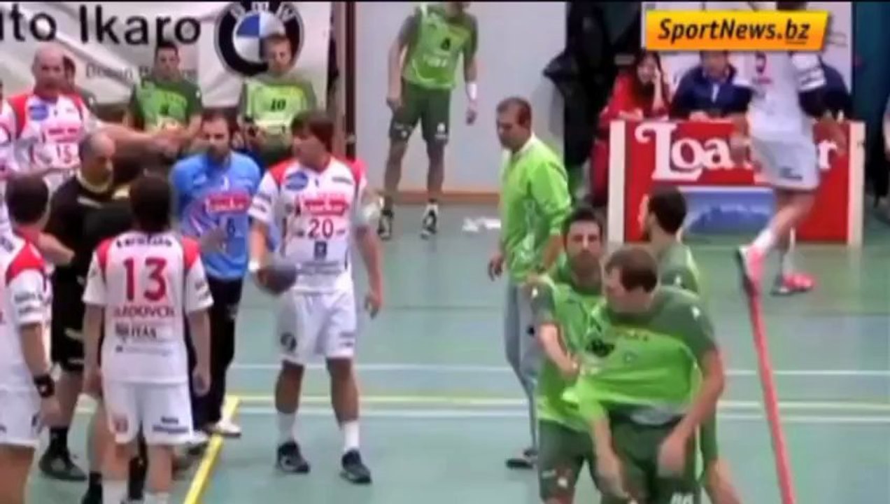 Handball: Ein Küsschen und dann flippt Ivan Stuffer aus