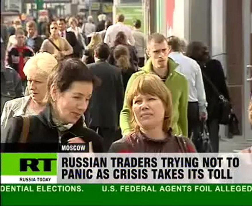 Stressed traders coping with crisis