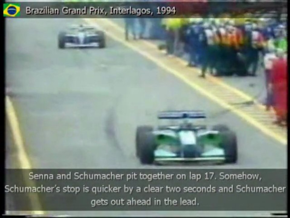 Anti Michael Schumacher Part 12 : Schumacher's Early '94 Advantage