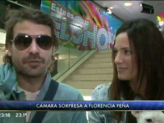 Pedro y Paula cámara sorpresa a Florencia Peña en SM - 20 de Noviembre