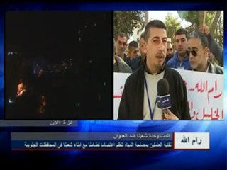 النشرة الأخبارية من تلفزيون فلسطين