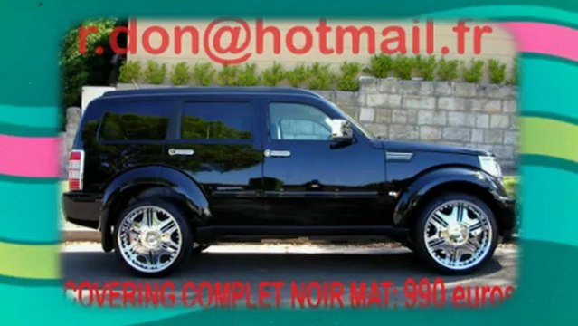 Dodge Nitro, Dodge Nitro, Essai video Dodge Nitro, covering Dodge Nitro, Dodge Nitro noir mat