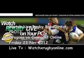 Rugby RaboDirect PRO12 Match Dragons vs Connacht 23 Nov