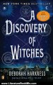 Literature Book Review: A Discovery of Witches: A Novel (All Souls Trilogy) by Deborah Harkness