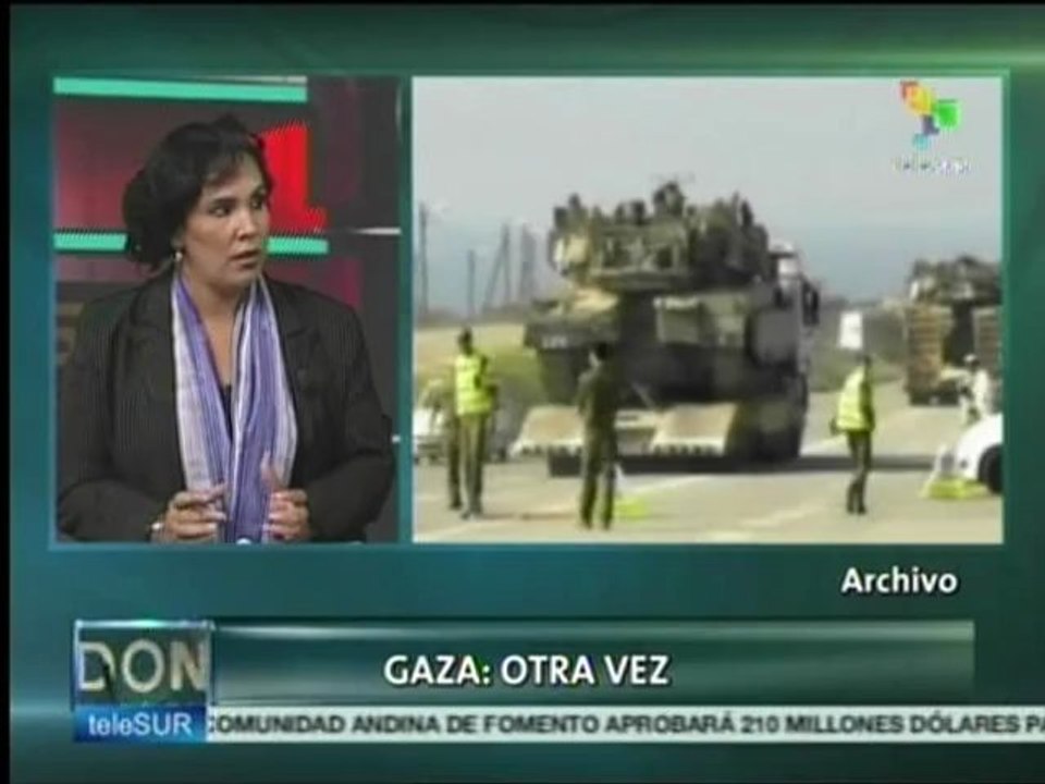 GAZA ENCORE 2012-11-21  Telesur