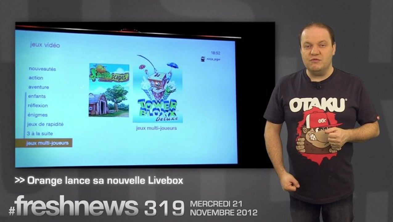 freshnews #319 Nokia Here Maps dispo ! Nouvelle Livebox Orange. Lumawake (21/11/12)