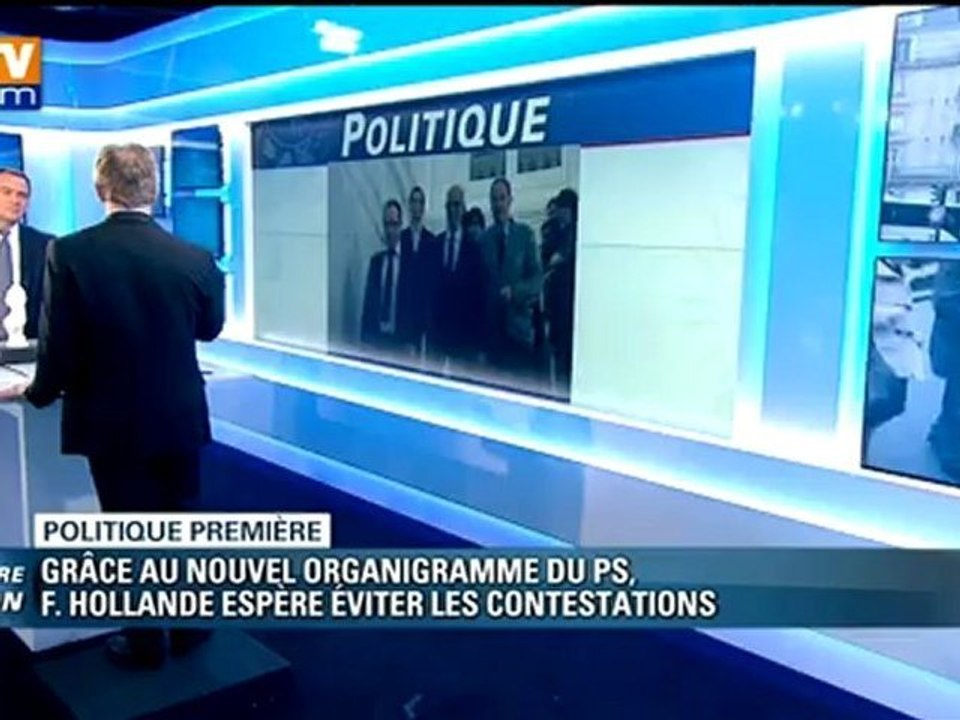 Alors que l'attention était portée sur l'UMP, Hollande a achevé le nouvel organigramme du PS