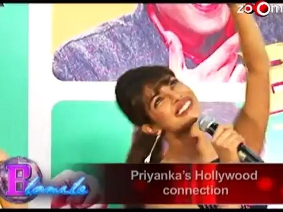 Apparently an international agency has signed Priyanka