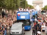 JO 2012 - Retour de l'Equipe de France aux Champs Elysées