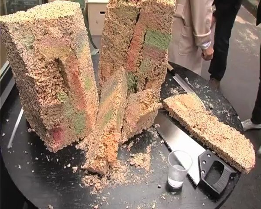 Installation culinaire pour les éditions Lutanie - Lorenzo De Angelis/ Gordon Matta-Clark