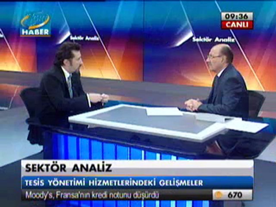 TGRT SEKTÖR ANALİZ PROGRAM KONUĞU YKS TESİS YÖNETİM HİZMETLERİ AŞ GENEL MÜDÜRÜ BAHADIR ADIYAMAN