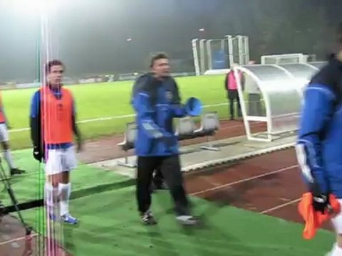 Football, Coupe de France: l'avant-match Breteuil/Caen