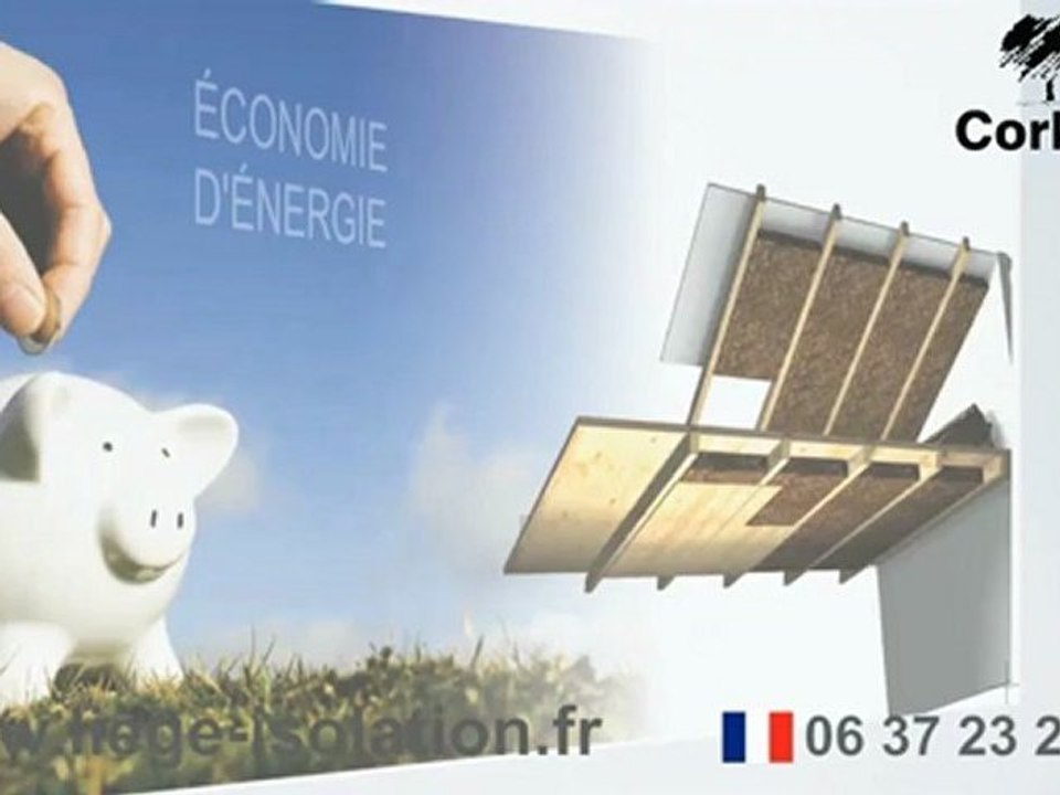 Isolation transpirable Aggloméré de liège écologique