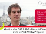 Pack D3E au Novotel Vaugirard - Veolia Propreté