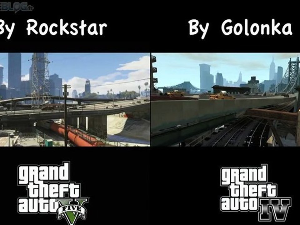 GTA V vs GTA IV