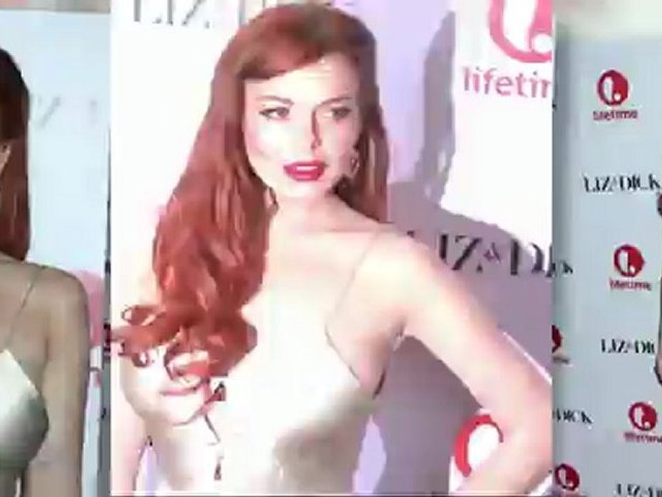 Lindsay Lohan Looks Tacky at Premiere of Liz & Dick