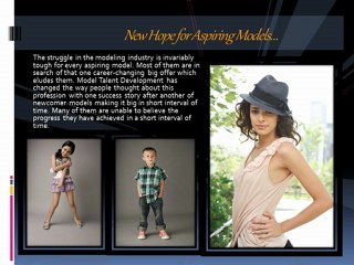 Model Talent Development PPT