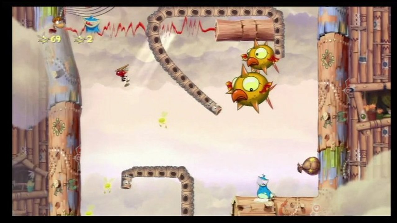 Rayman Origins Part 13 (Wii) co-op