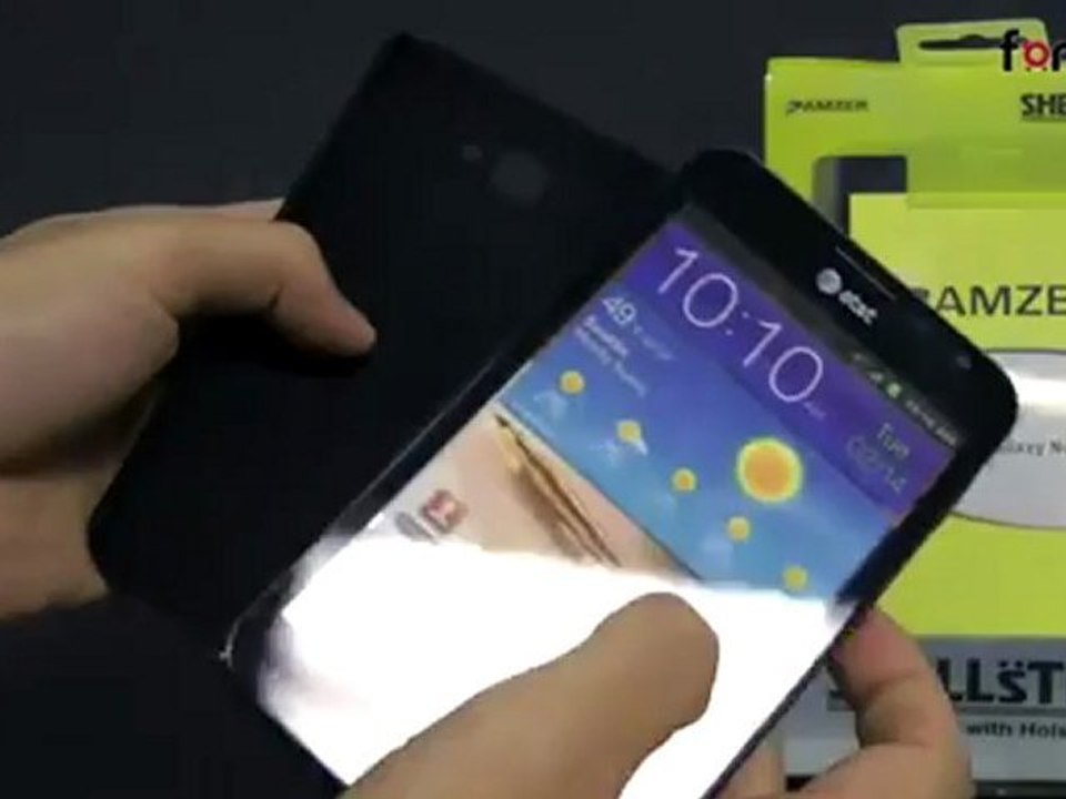 Amzer Shellster Samsung Galaxy Note 2 Case Review in HD- Samsung Galaxy Note 2 Accessories