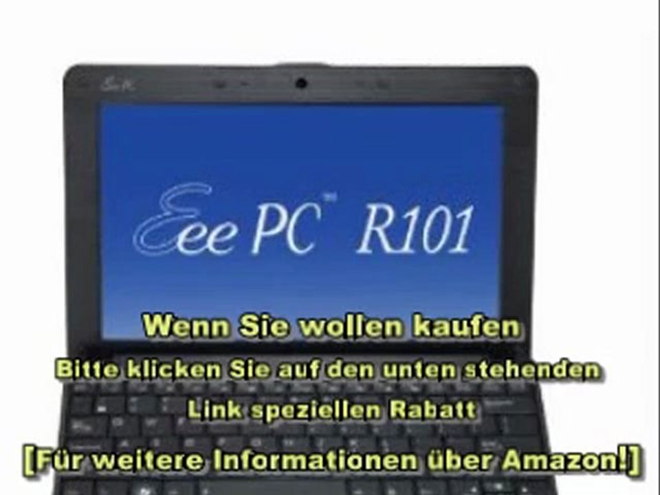 Cyber Monday Woche 2012 - Asus EeePC R101D 25,7 cm (10,1 Zoll) Netbook