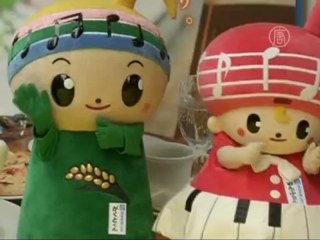 Мультяшные персонажи оживают в Японии