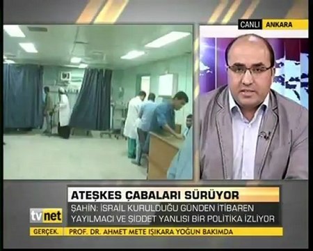 İsrail'in Gazze Saldırılarında 8. Gün.. ( Tvnet Atlas Özel Yayın ) Ahmet Rıfat Albuz