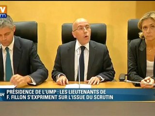 Download Video: Présidence UMP : le camp Fillon demande l’inversion des résultats