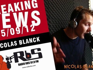 Nicolas Blanck - BREAKING NEWS du 25/09/12 sur RBS