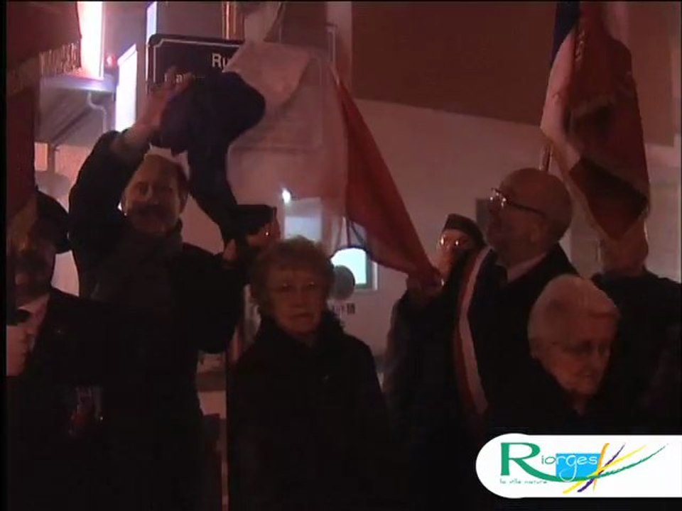 Riorges inaugure la rue des Martyrs de Vingré