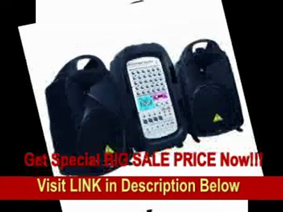 [BEST BUY] Behringer EUROPORT EPA900 Ultra-Compact 900-Watt 8-Channel Portable PA System