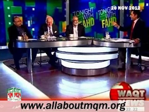 WAQT Live with Fahd Hussain: Illegal Weapons Smuggling & Conspiracy behind the Operation in Karachi: MQM MNA Rashid Godil