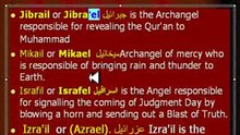 The Names of Angels in Islam (Secret Miracle)