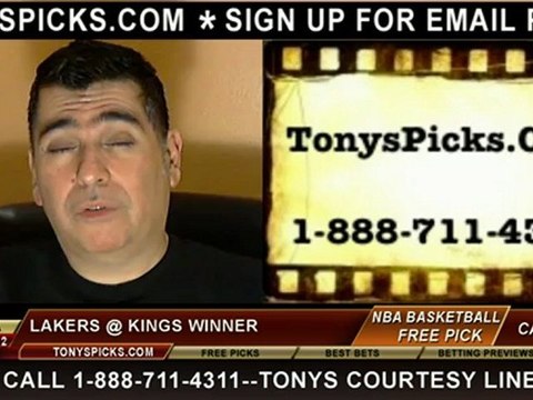 LA Lakers versus Sacramento Kings Pick Prediction NBA Pro Basketball Odds Preview 11-21-2012