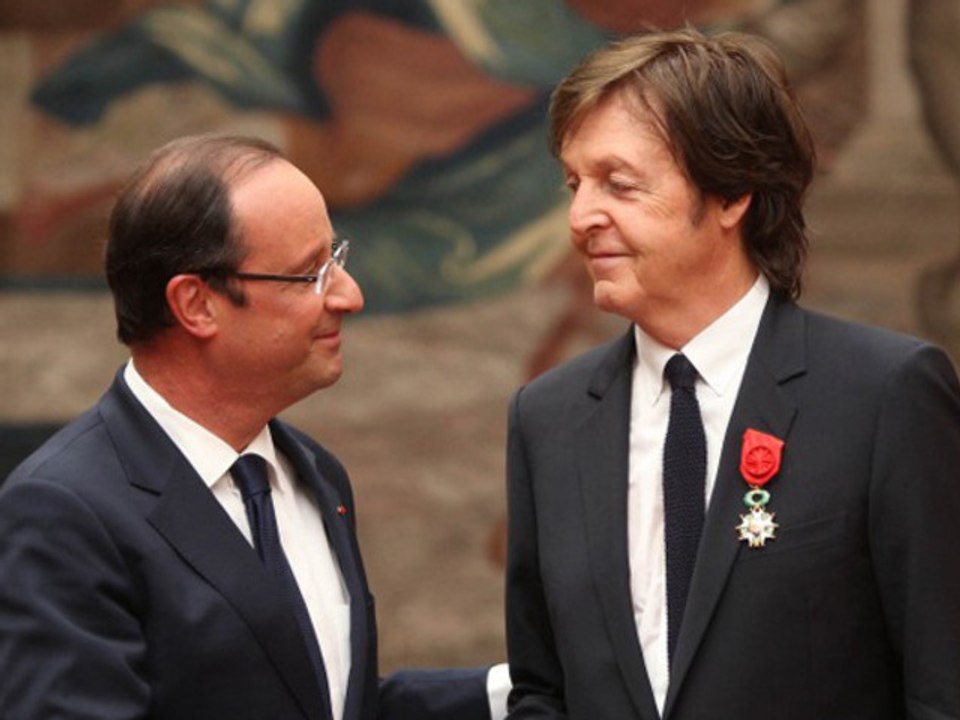Décoration de Sir Paul Mc Cartney