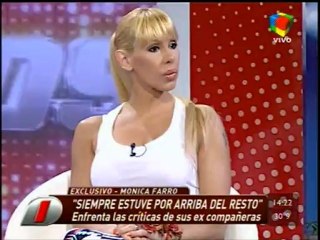 Pronto.com.ar Mónica Farro se defiende