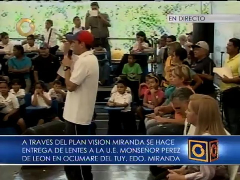 Capriles: La clave para poder tener un futuro mejor pasa por la educación