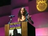 Halle Berry accepts Razzie Award for Worst Actress !