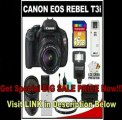 [BEST BUY] Canon EOS Rebel T3i 18.0 MP Digital SLR Camera Body & EF-S 18-135mm IS Lens with 75-300mm III Lens   16GB Card   Battery   Case   (2) Filters   Flash   Cleaning Kit