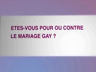 Etes-vous pour ou contre le mariage gay : le duel
